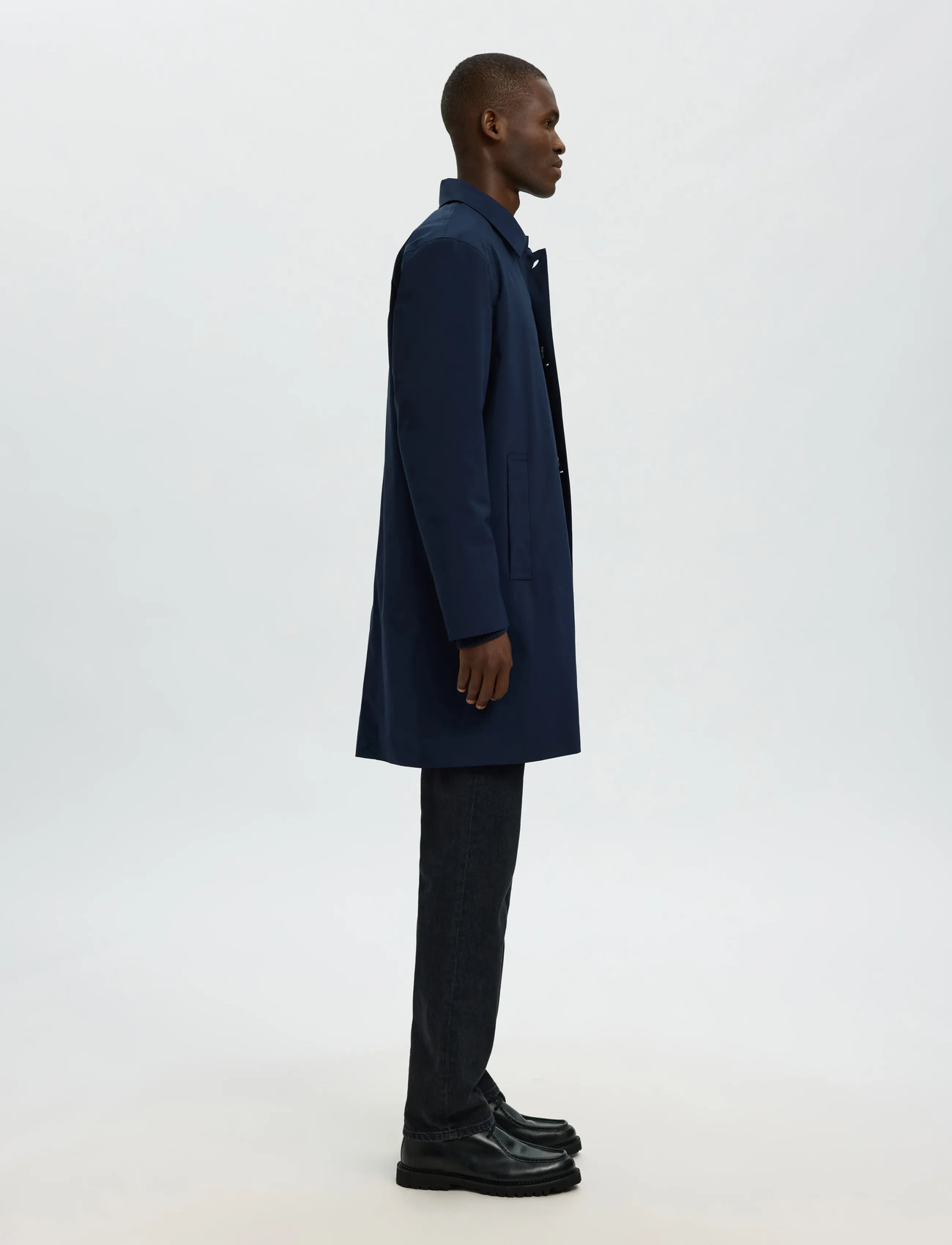 Selected Slhsilas Urban Tech Carcoat, XXL, Navy, Frakker > Lette Frakker, Herre