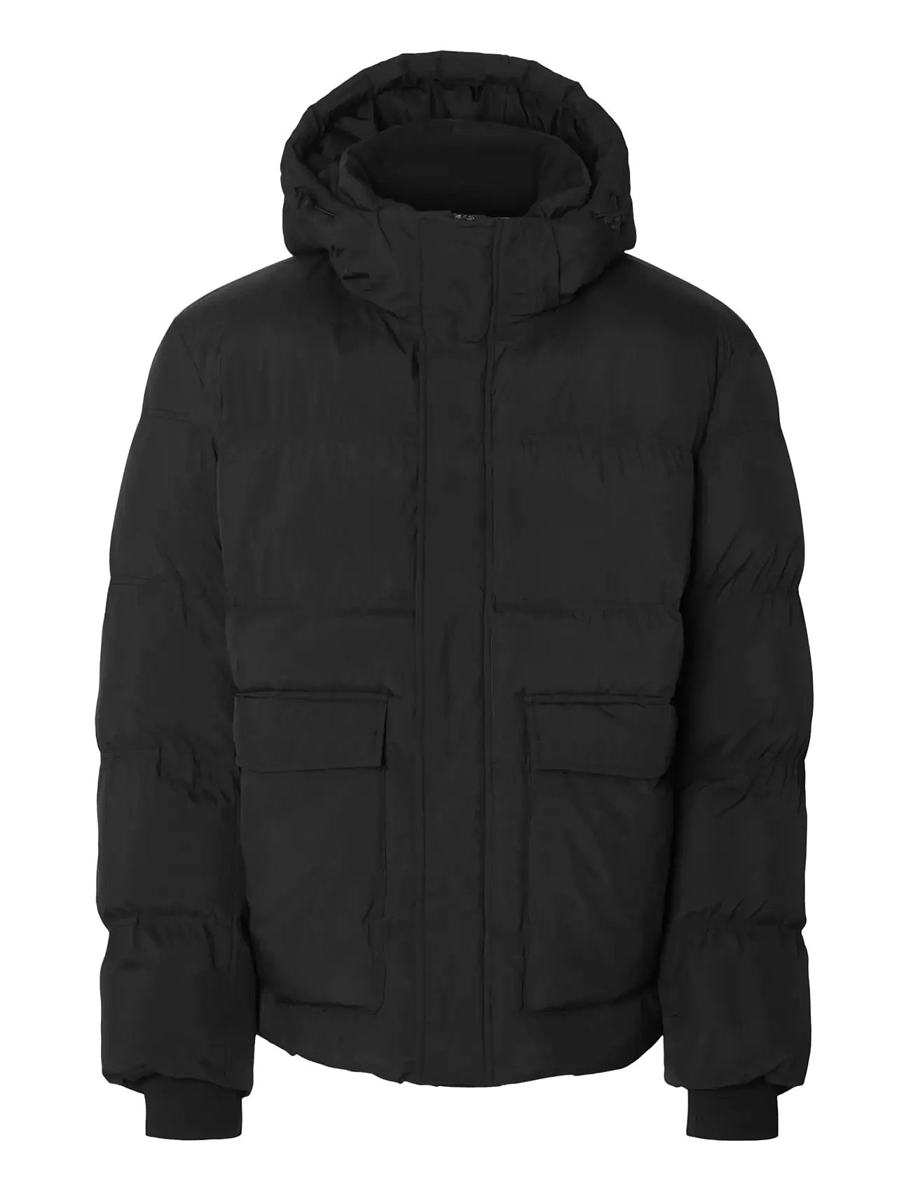 SELECTED Slhanders Puffer #S Schwarz - S - Herren