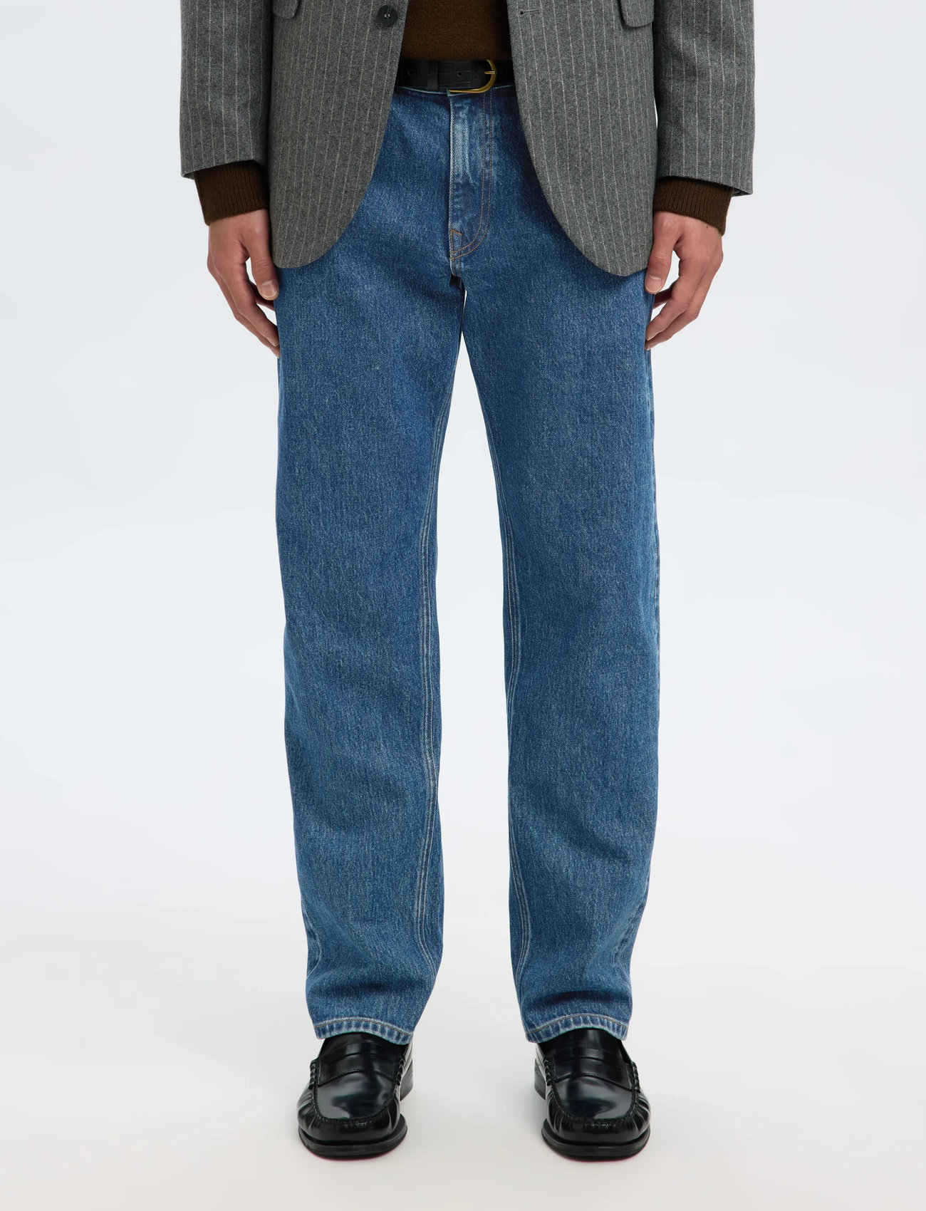 Selected Slh196-Straight Ben Kori Jeans Noos, 32 x 30, Blue, Jeans > Almindelige, Herre