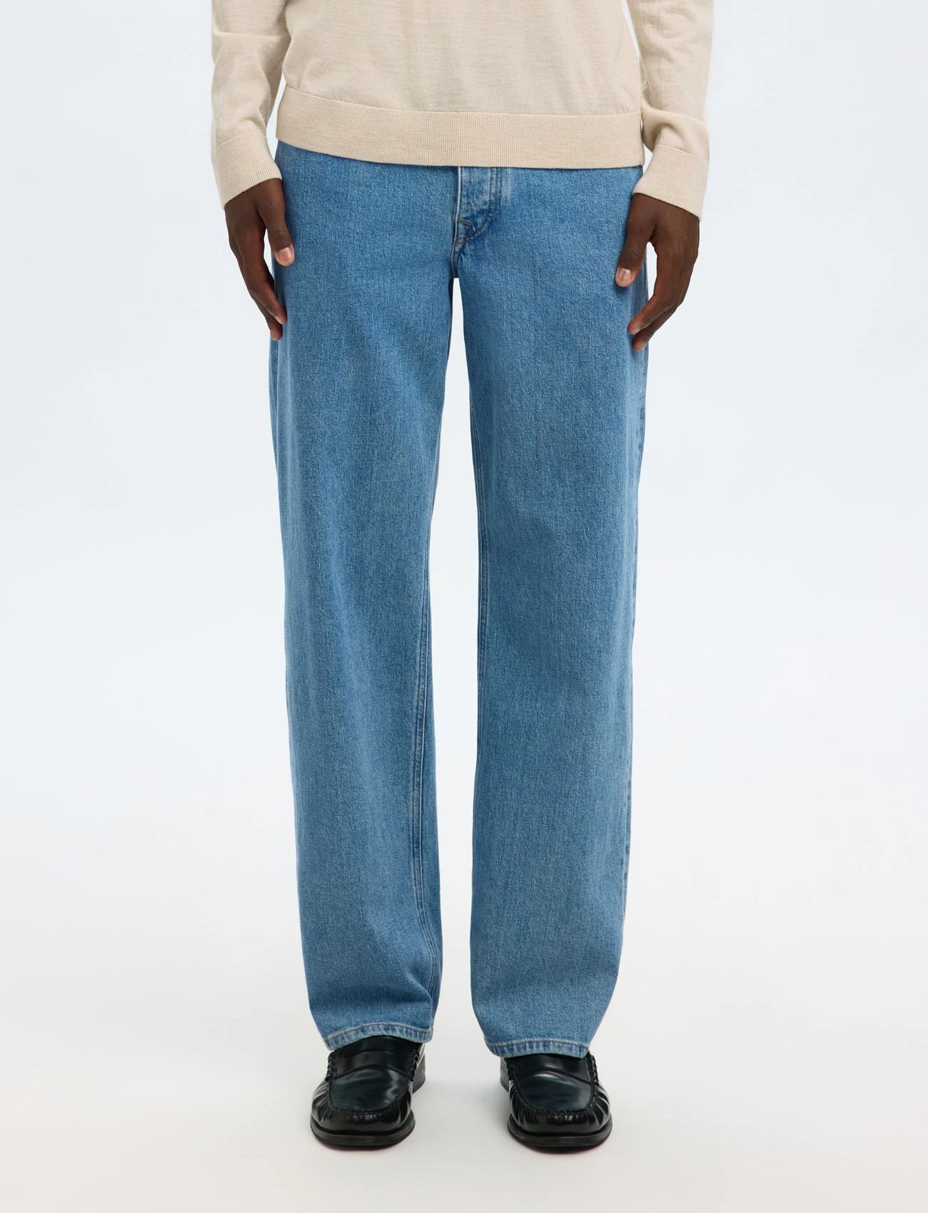 Selected Slh220-Loose Ben Kori Jeans Noos, 33 x 32, Blue, Jeans > Afslappede, Herre