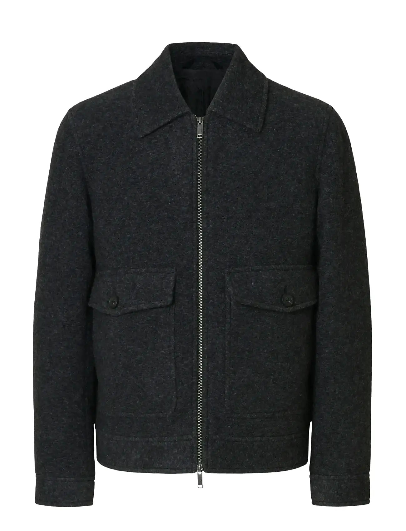 SELECTED Slhjakob Wolle Blend Jkt Grau - XXL - Herren