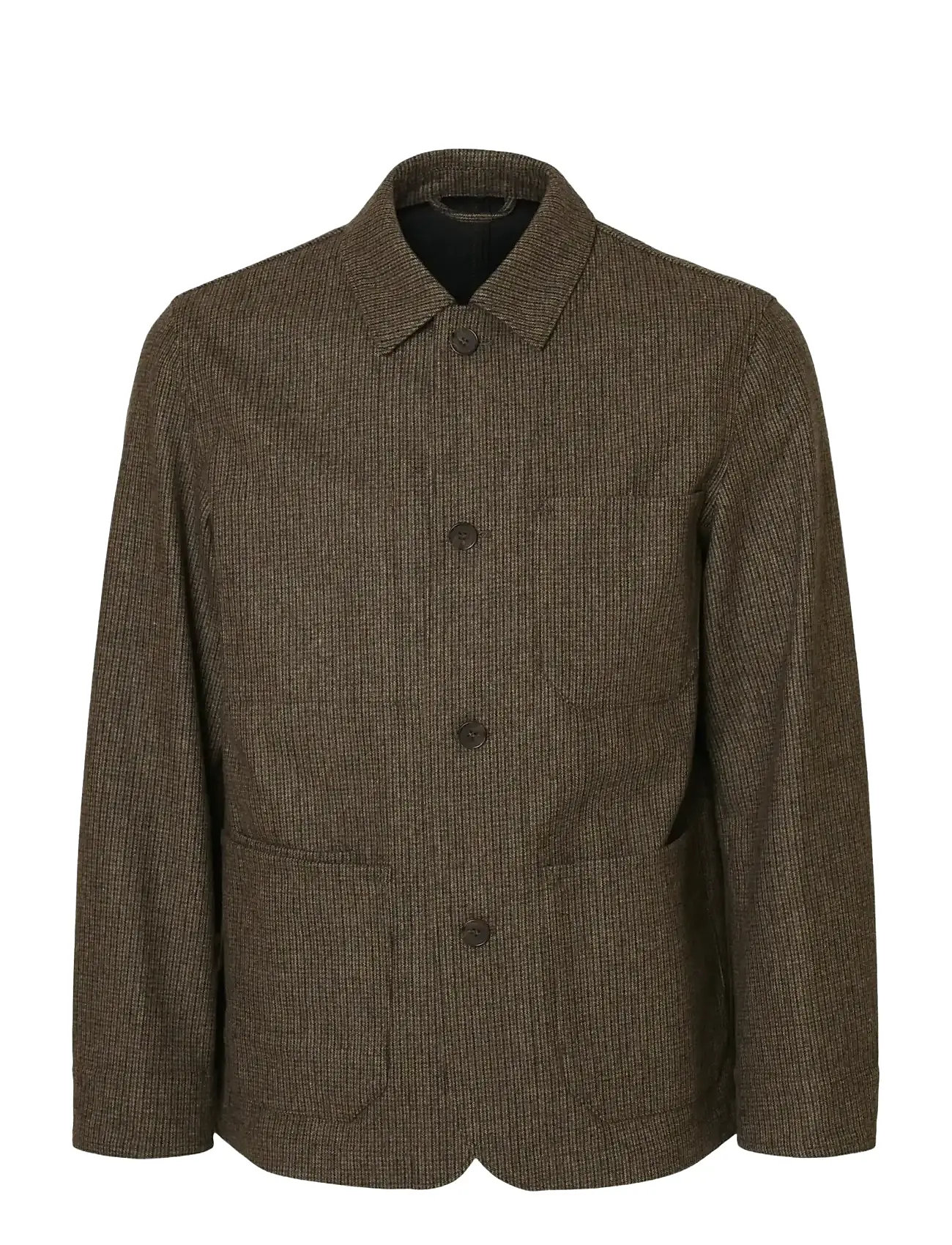 SELECTED Slm-Landon Wolle Blend Hybrid Blazer Noos Braun - S - Herren