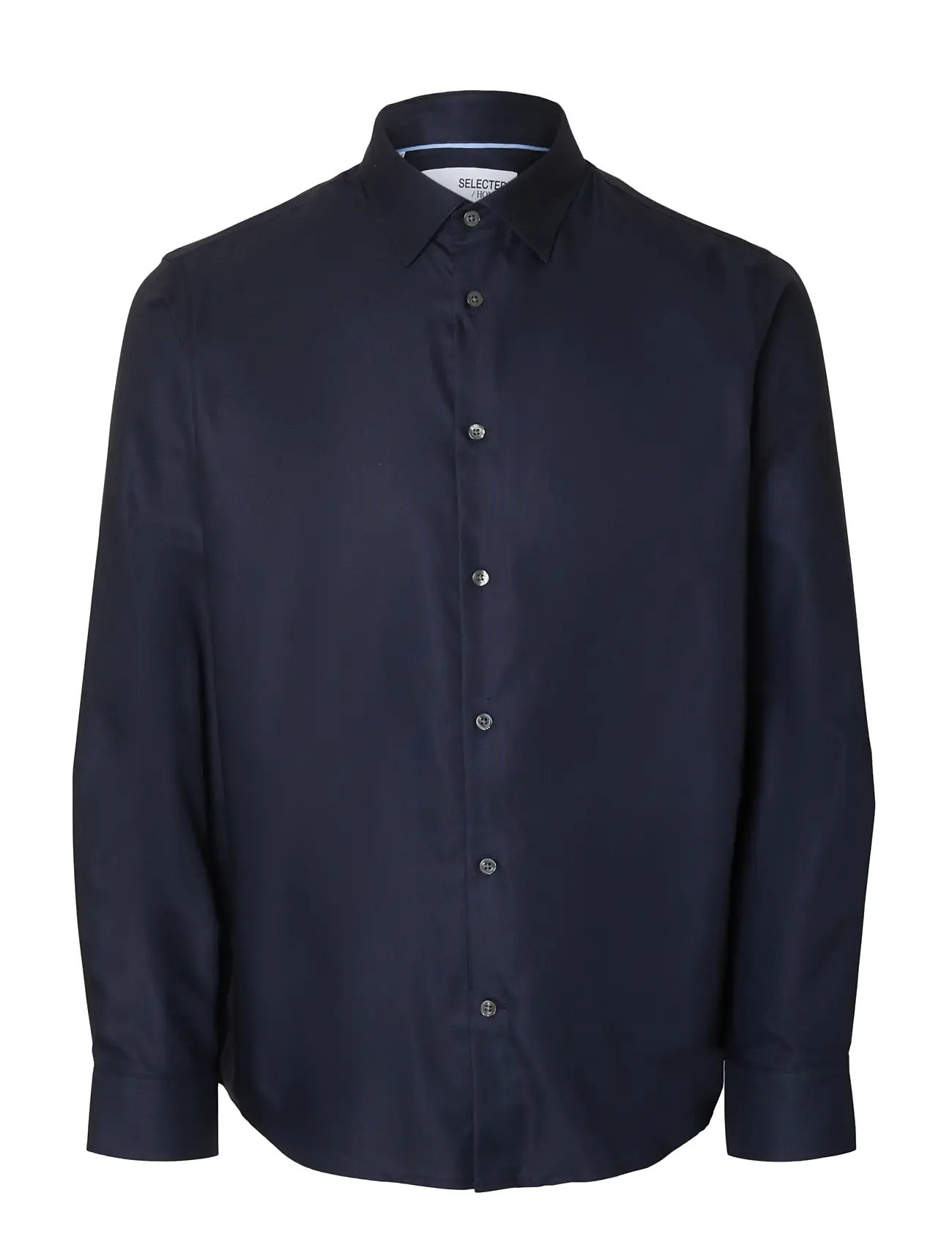 SELECTED Slmslimclark Shirt Ls Noos Navy - S - Herren
