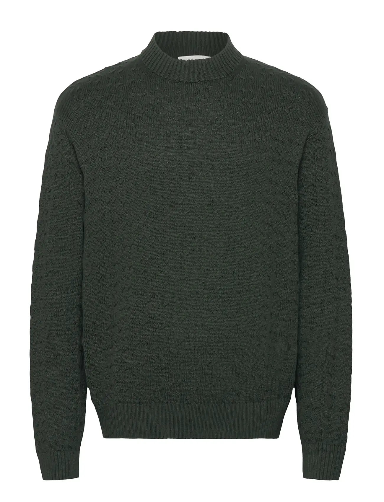 SELECTED Slhphilip Ls Knit Relaxed Crew Neck Grün - XL - Herren