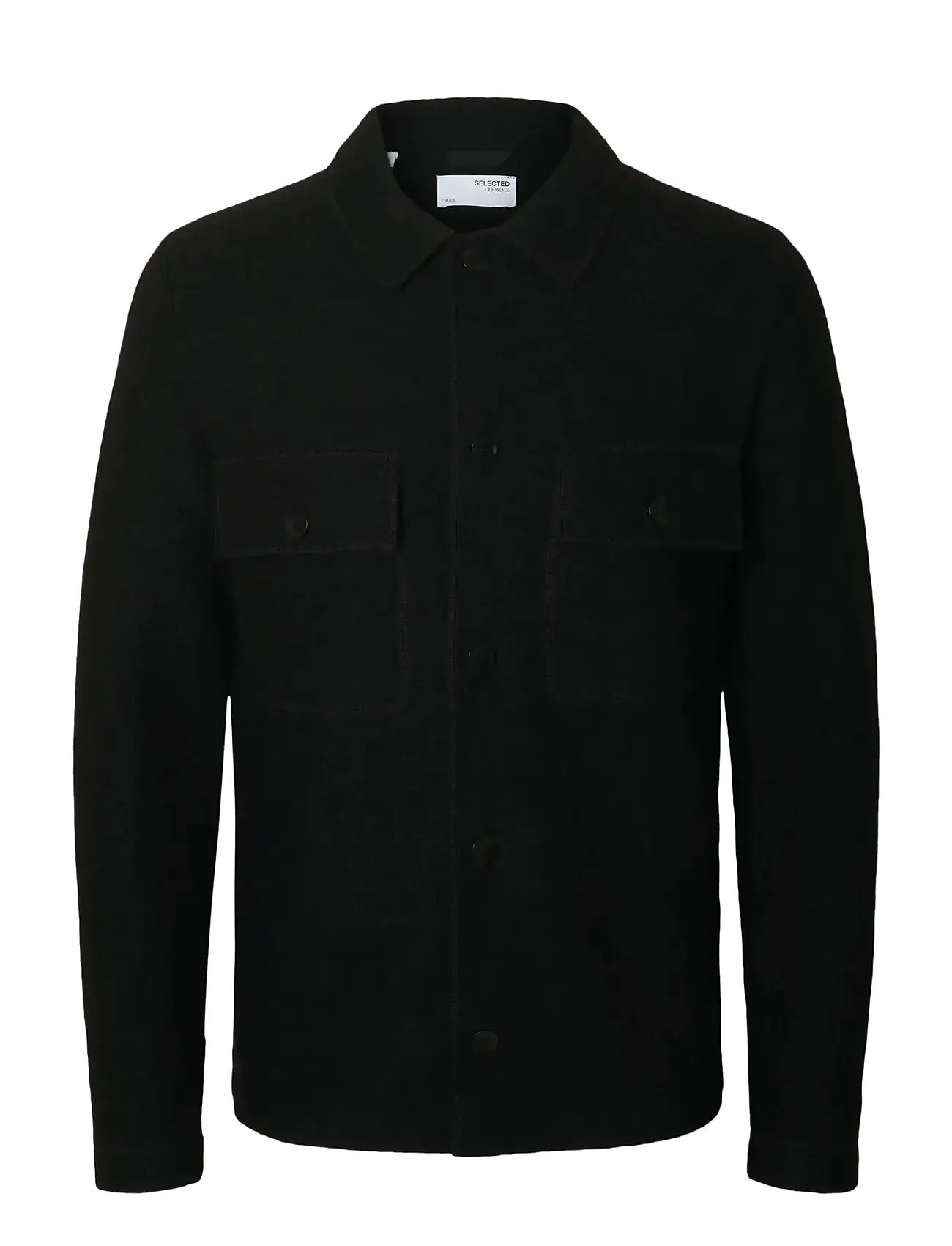 SELECTED Slmnealy Ls Knit Workwear Cardigan Noos Schwarz - S - Herren