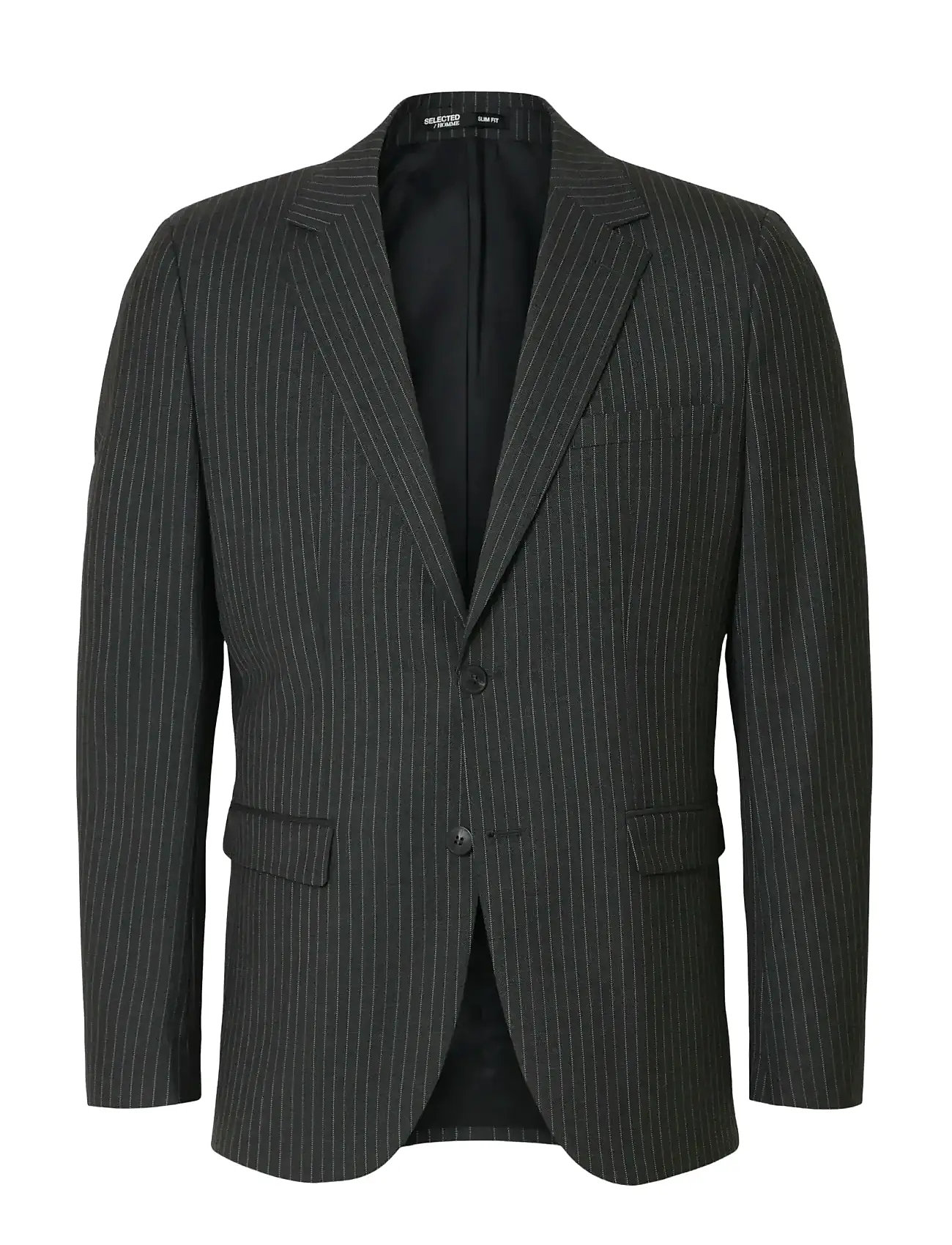 SELECTED Slhslim-Theo Lano Pinstriped Blz Grau - 54 - Herren