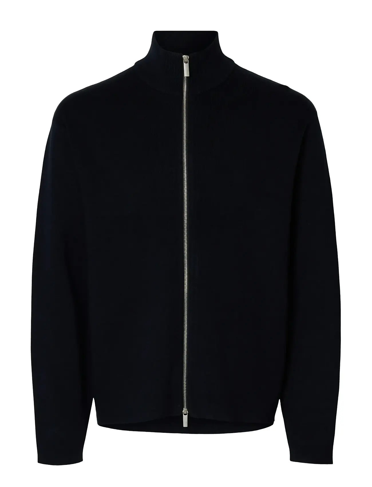 SELECTED Slmteller Fn Zip Cardigan Noos Schwarz - XL - Herren