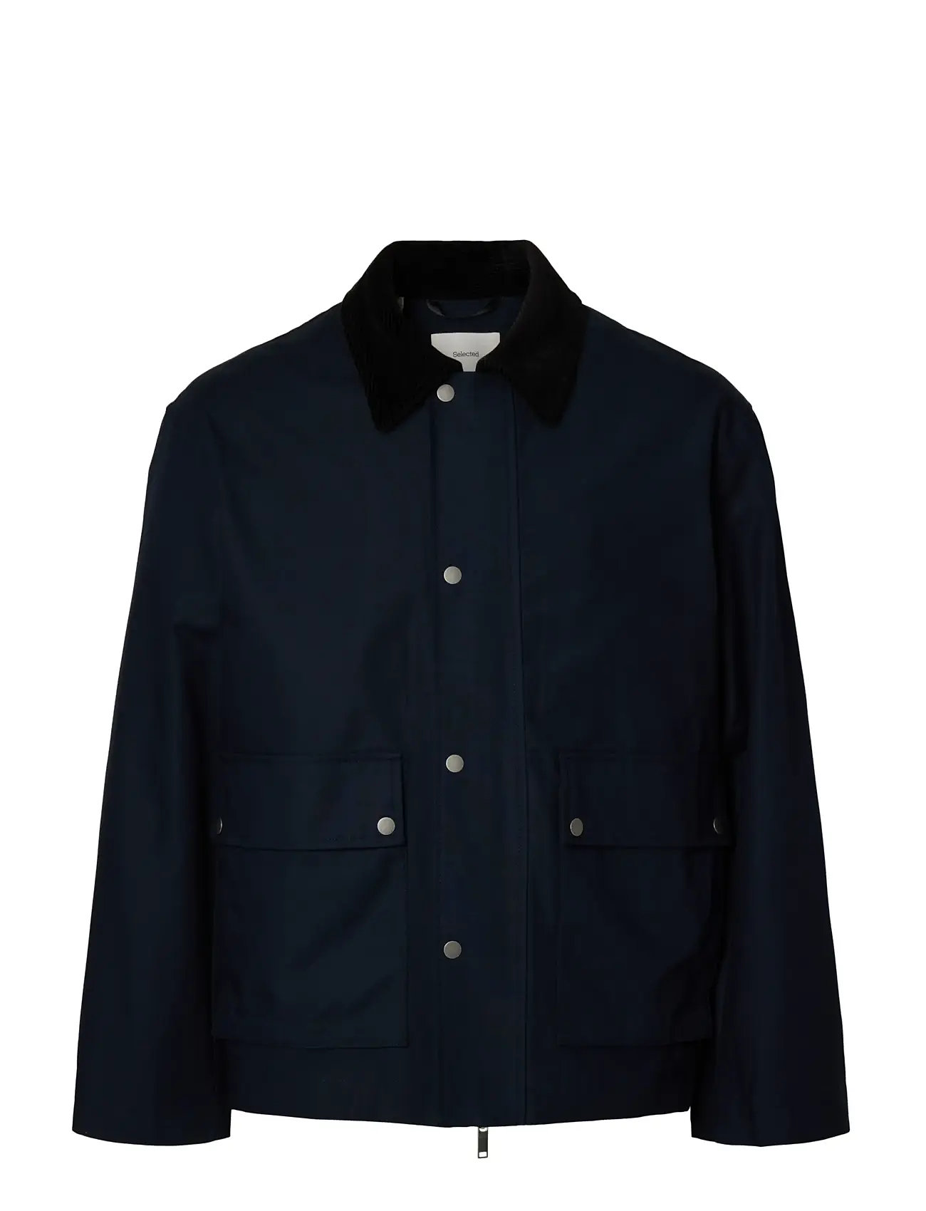 SELECTED Slhkyle Baumwolle Jkt Noos Navy - L - Herren