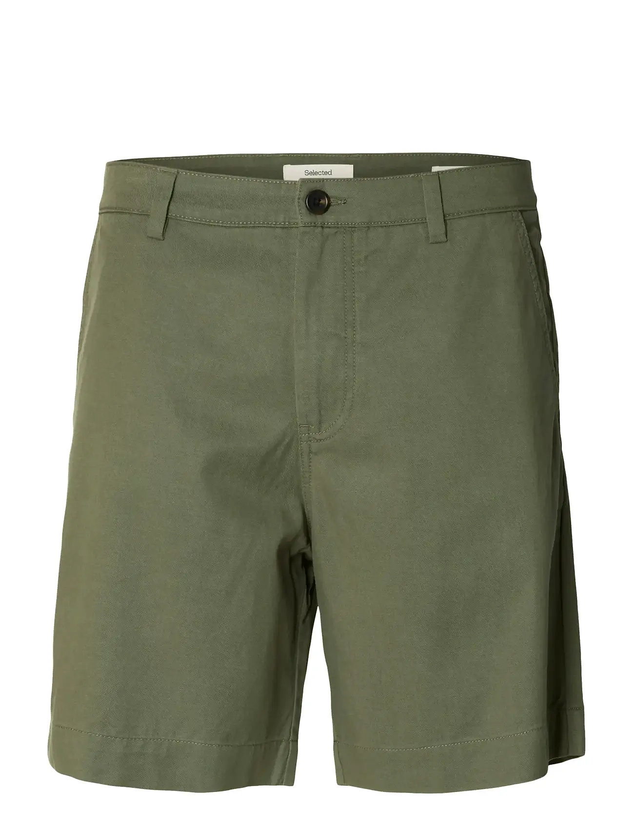 Selected Slhregular-Harry Summer Shorts, XL, Khaki green, Shorts > Afslappede Shorts, Herre