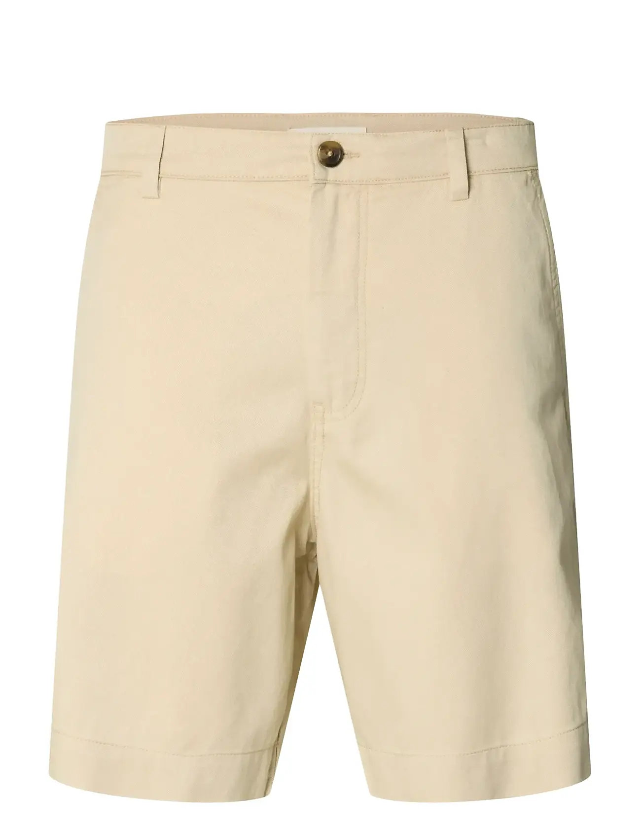 Selected Slhregular-Harry Summer Shorts, S, Beige, Shorts > Afslappede Shorts, Herre
