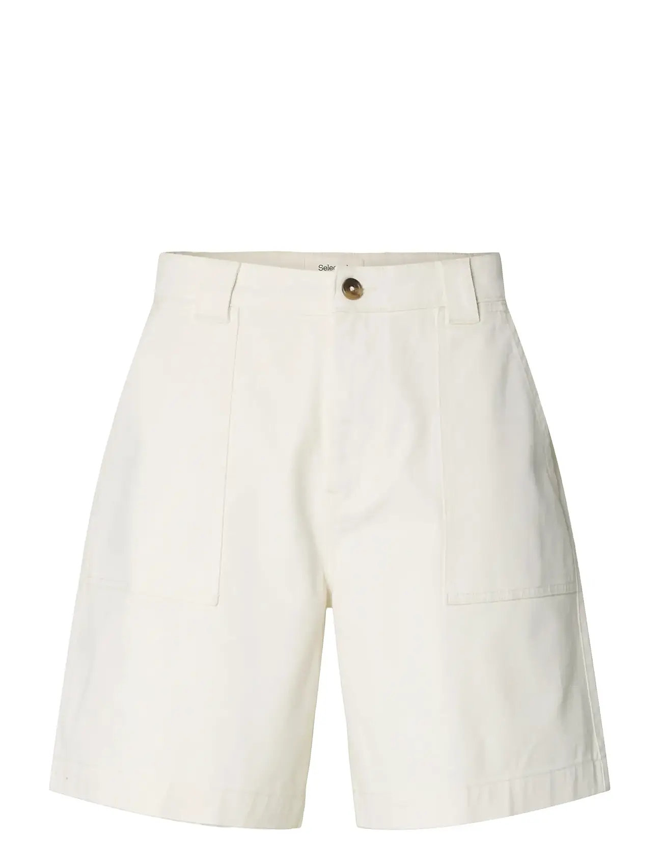 SELECTED Slhloose-Hotel Amour Shorts Cream - XXL - Herren