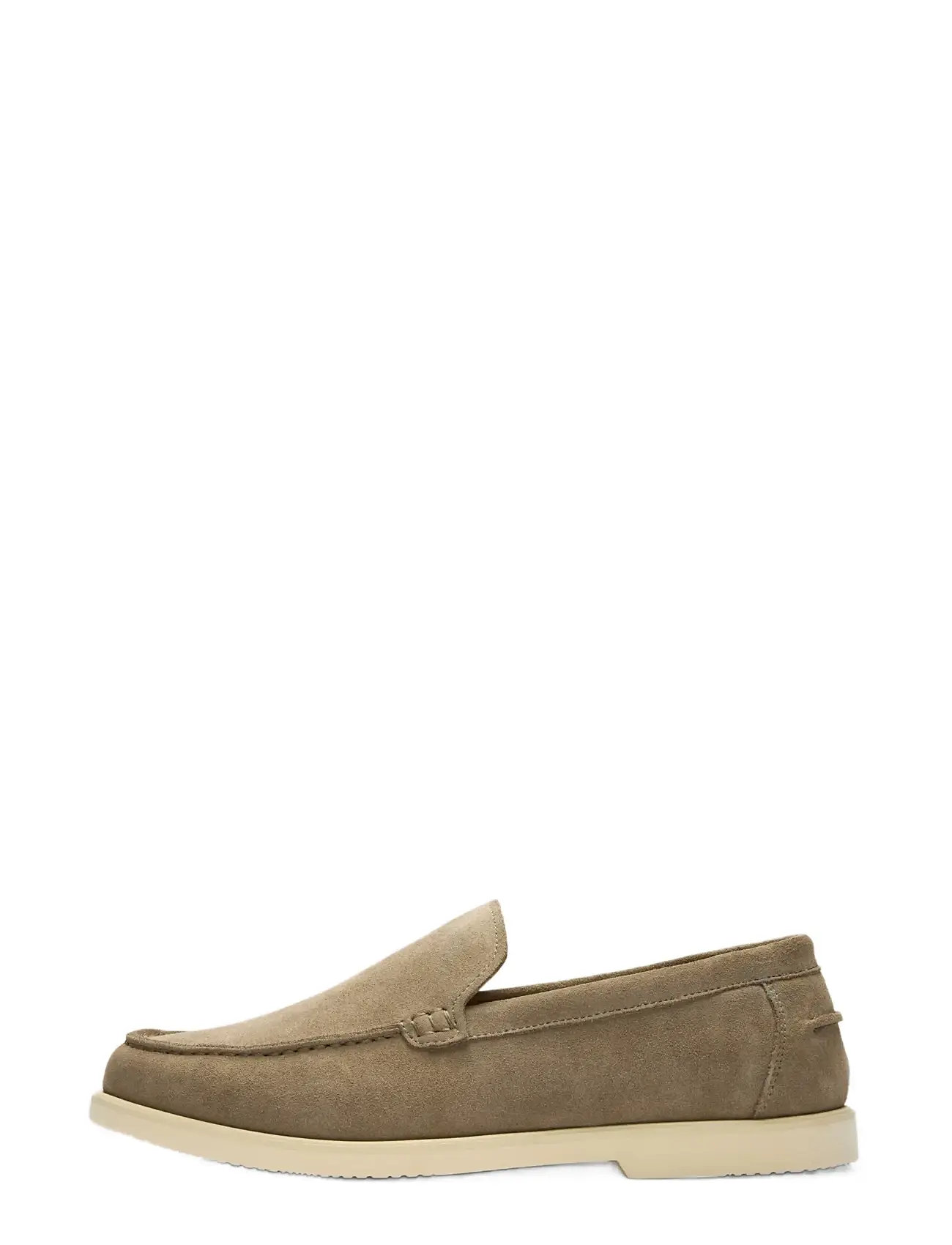 SELECTED Slhowen Wildleder Clean Loafer Beige - 44 - Herren