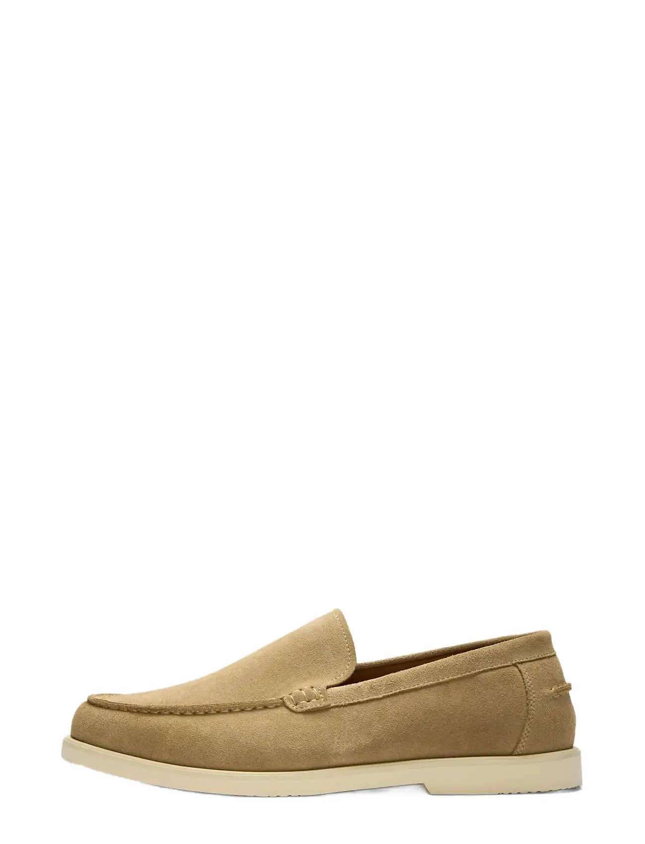 SELECTED Slhowen Wildleder Clean Loafer Beige - 42 - Herren