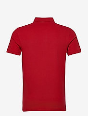 Selected Homme - SHDARO SS EMBROIDERY POLO - lyhythihaiset - scarlet sage - 1