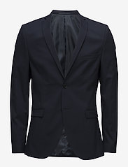 Selected Homme NOS Mens Slhslim-mylologan Navy Check BLZ B Noos Suit Jacket