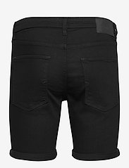 Selected Homme - SLHALEX 332 BLCK SU-ST DNM SHORTS U - denim shorts - black denim - 1