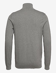 Selected Homme - SLHBERG FULL ZIP CARDIGAN B - cardigans - medium grey melange - 1