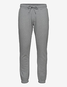 SLHBRYSON340 SWEAT PANTS S - klær - medium grey melange