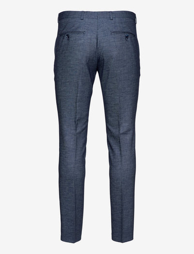 SELECTED HOMME Slhslim-mylologan Navy//Gr Chk TRS B Noos Pantaloni Completo Uomo
