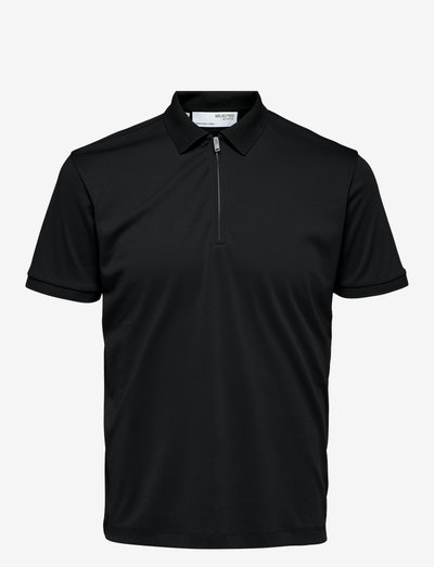 SLHFAVE ZIP SS POLO