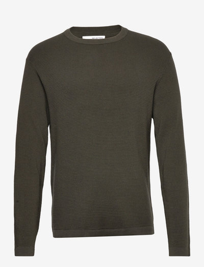 Slhrocks LS Knit Crew Neck