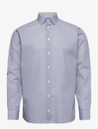 SLHREG-THOR AOP LS SHIRT EX - basic overhemden - navy blazer