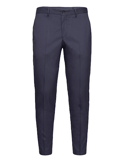 Selected Homme Slhslim-mylologan Navy Crop Trs B - Tailored trousers ...