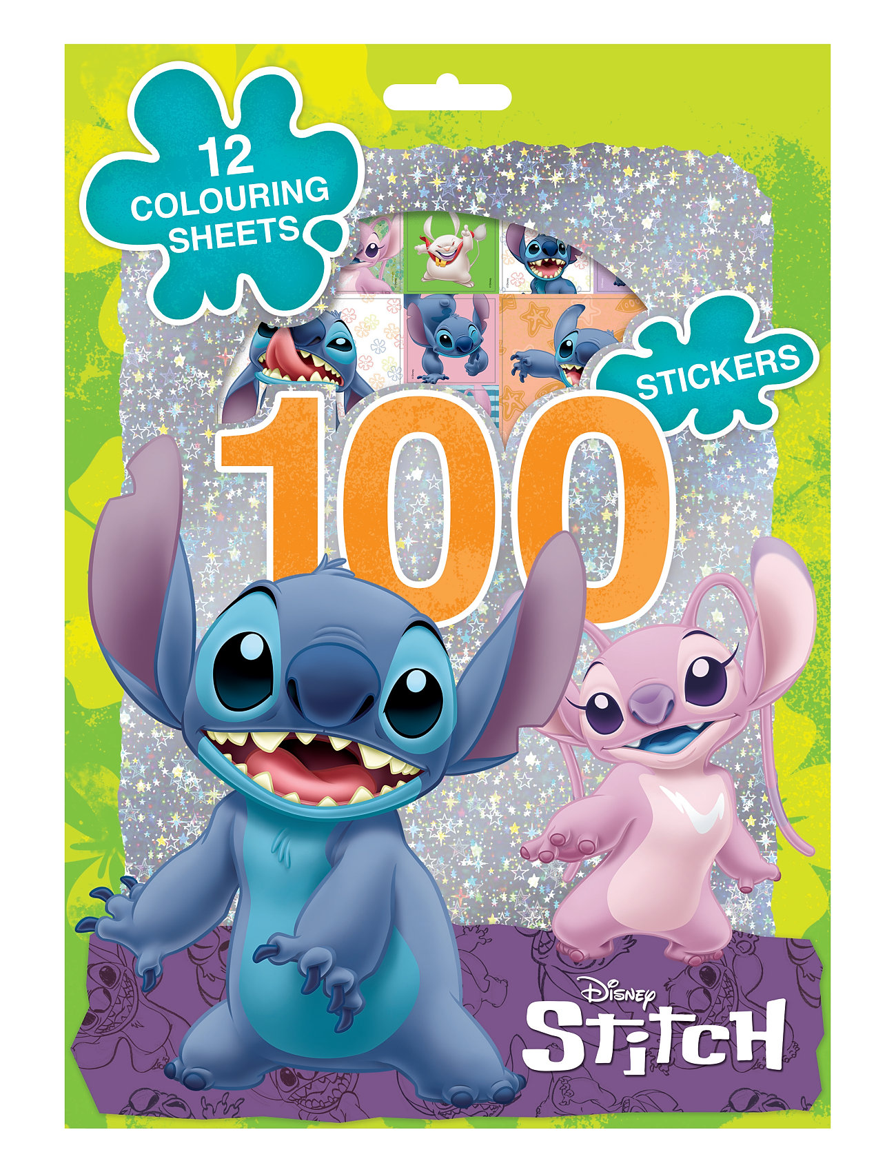 Sense Stitch 100 Stickers Hologram Multi/patterned