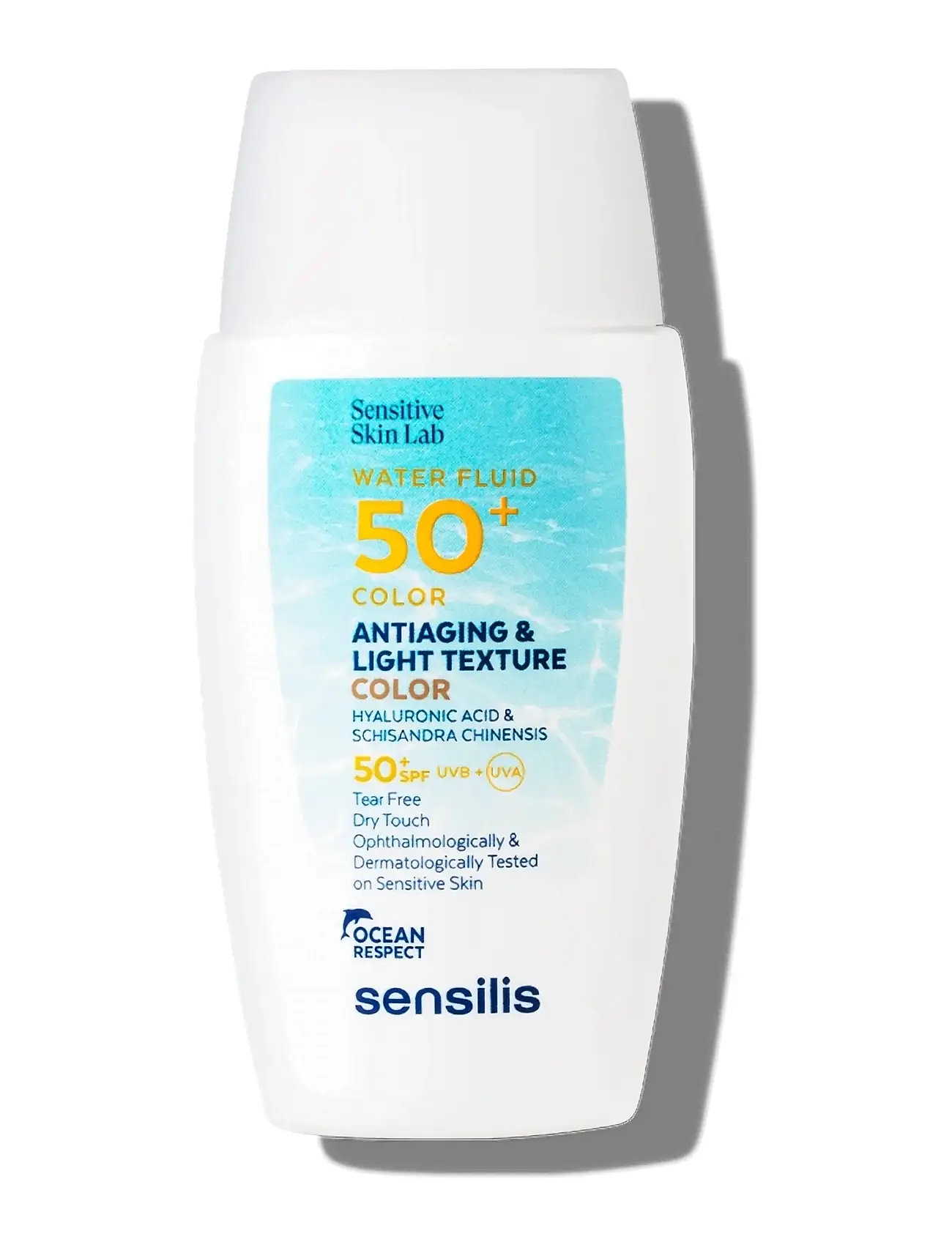 Sensilis Waterfluid 50+ Color, 40 ml, Nude, Solpleje > Ansigt, Dame