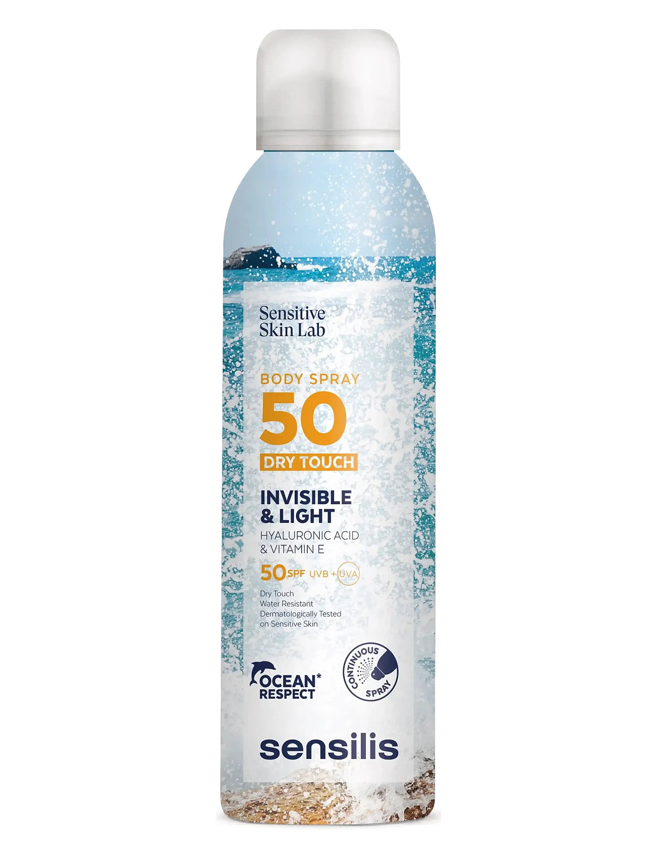 Sensilis Body Spray Spf50, 200 ml, Nude, Solpleje > Krop, Dame