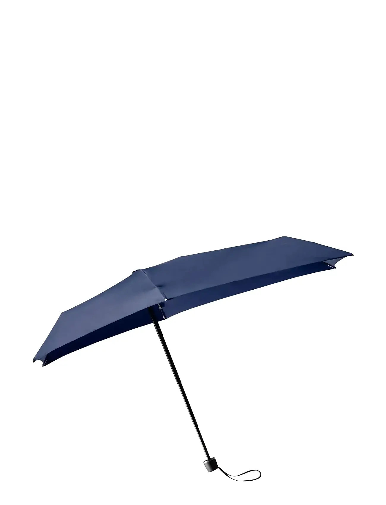 Senz Micro Foldable Storm Umbrella, One Size, Navy, Tilbehør > Paraplyer, Herre