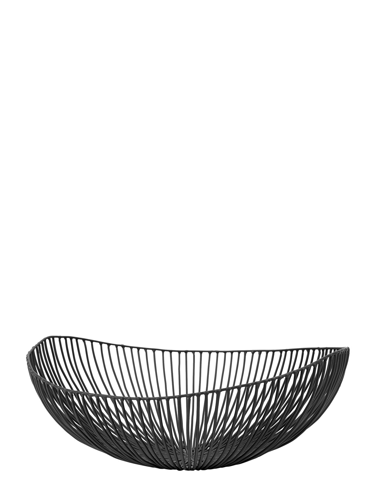 Serax Basket Oval Black Meo, One Size, Black, Dekoration > Dekorative Fade, Unisex
