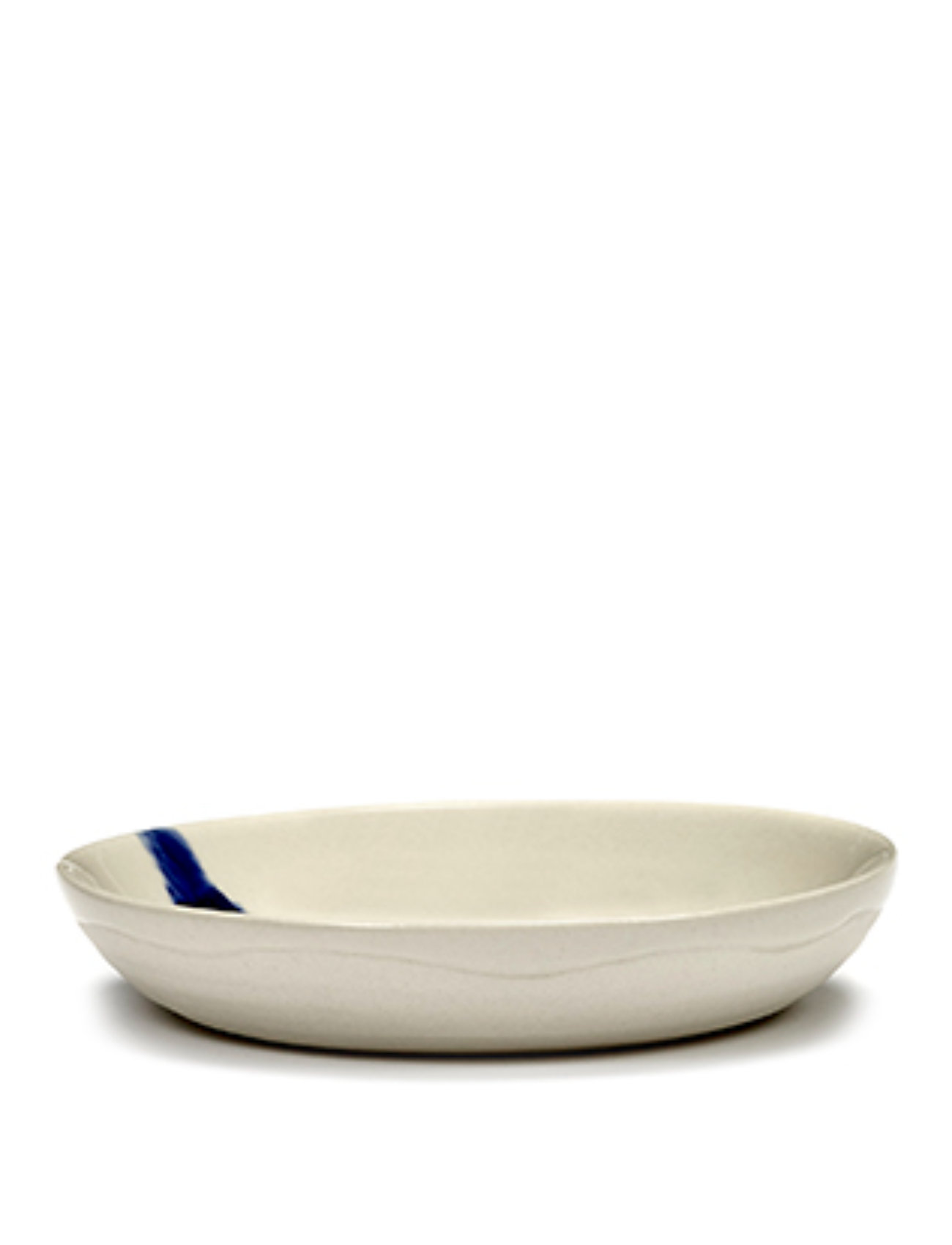 Serax Dish S White Artichoke Blue Feast By Ottolenghi Set/4 Blå