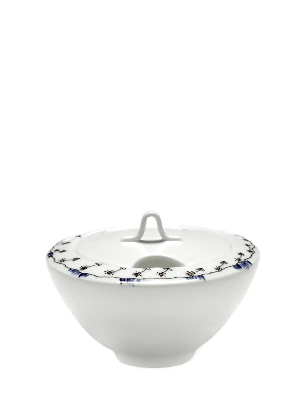 Serax Serax Marni Midnight Flowers Sugar Bowl D10cm Anemone Milk, 17 CL, White, Køkkenopbevaring > Sukkerskåle, Unisex