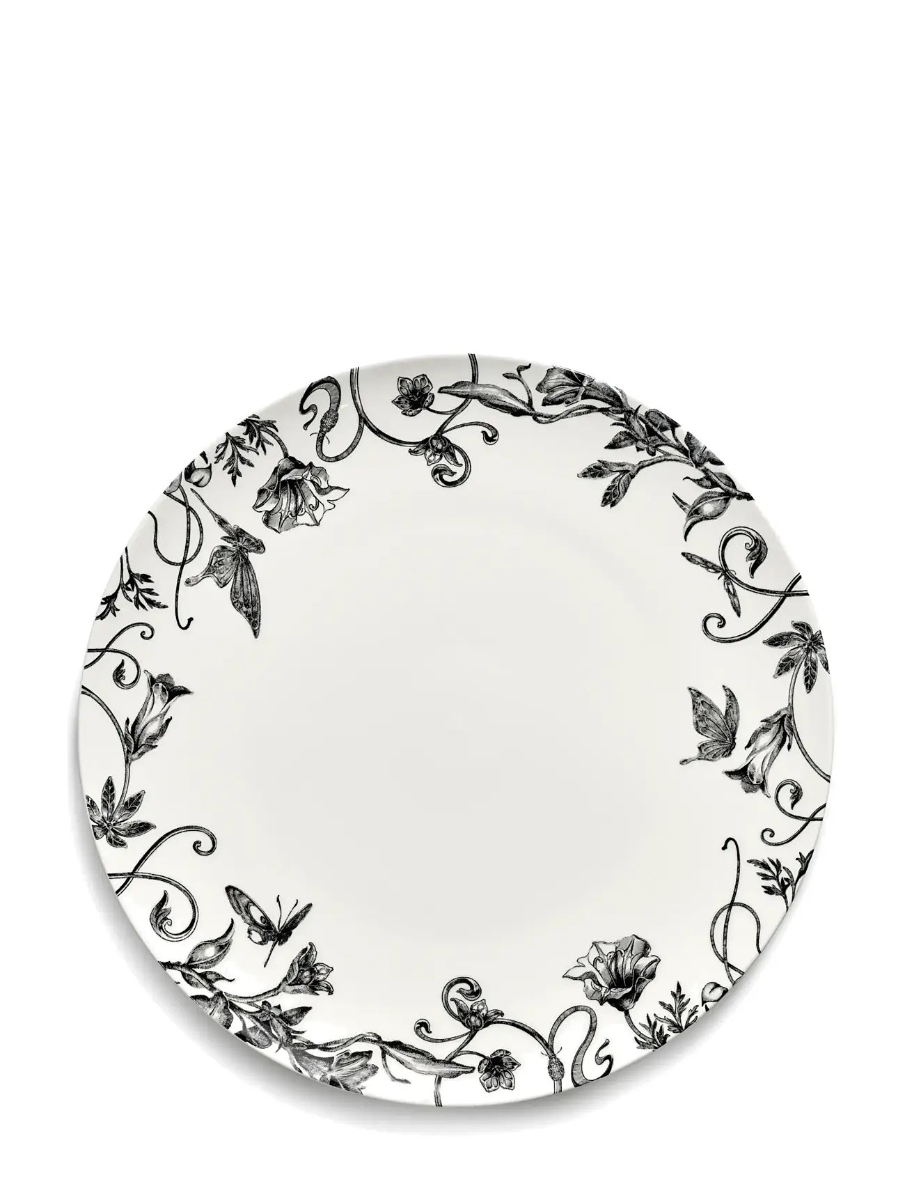 Serax Plate Xl Floral Fantasy Unity Set/2, Ø 27 cm, White, Tallerkener > Små Tallerkener, Unisex