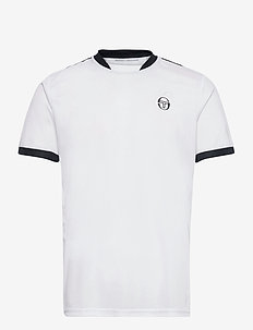 CLUB TECH T-SHIRT - topy sportowe - white/navy
