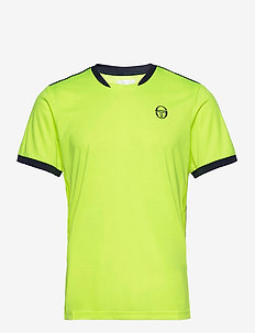 CLUB TECH T-SHIRT - t-shirts - yellowflou/black