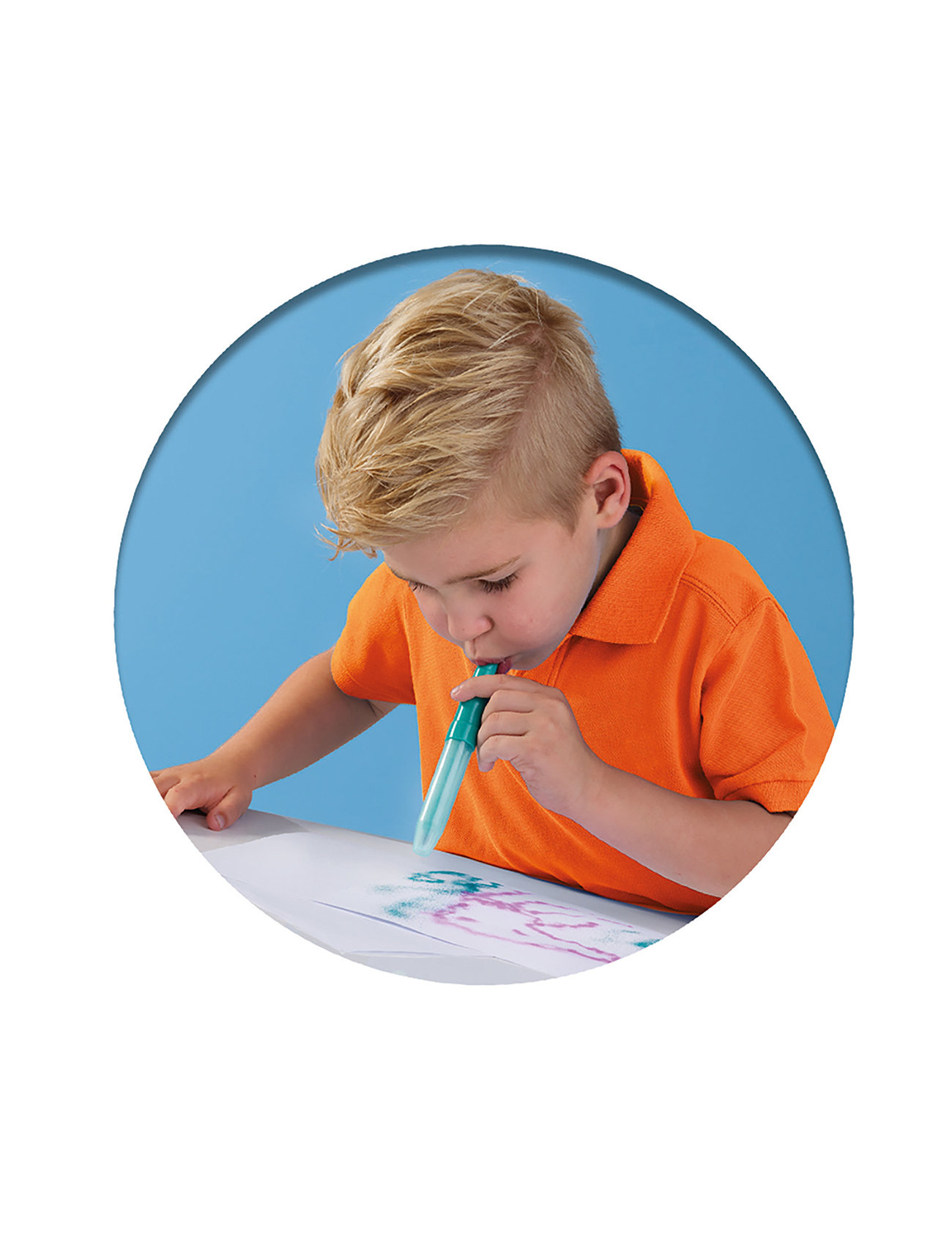 SES Creative Blow Pens - Airbrush, One Size, Multi/patterned, Håndværk > Håndværkssæt, Børn