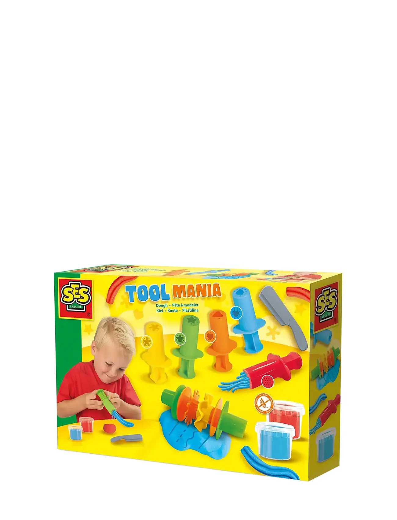 Dough - Tool Mania Toys Creativity Drawing & Crafts Craft Play Dough Multi/patterned SES Creative