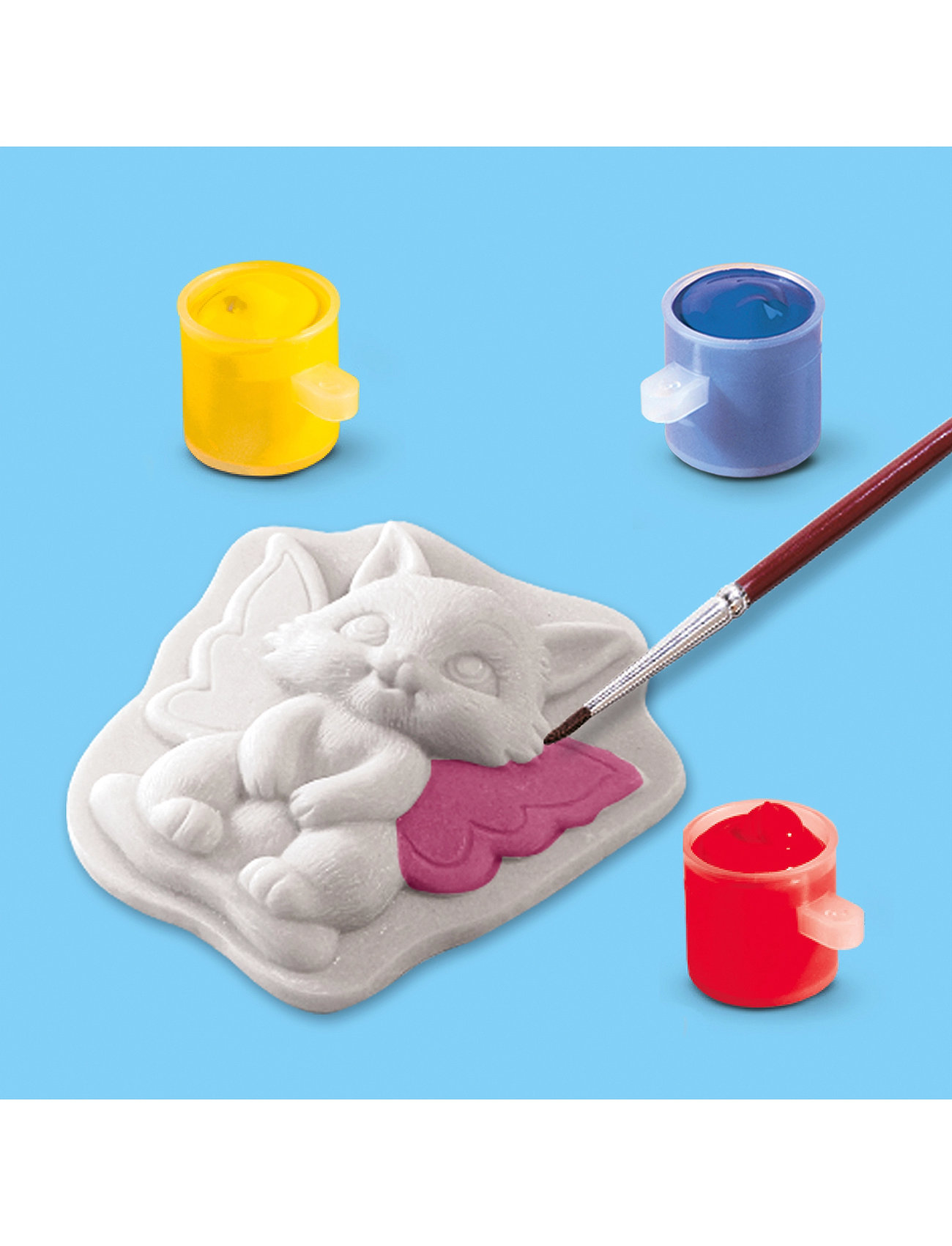 SES Creative Casting & Painting - Fantasy Figures, One Size, Multi/patterned, Håndværk > Håndværkssæt, Børn