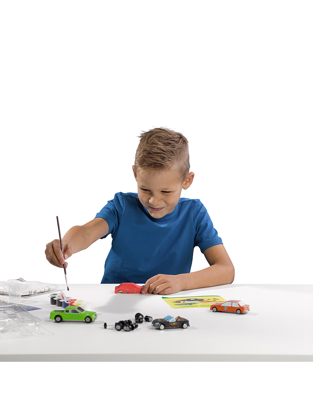 SES Creative Casting & Painting - Cars, One Size, Multi/patterned, Tegning > Maling, Børn