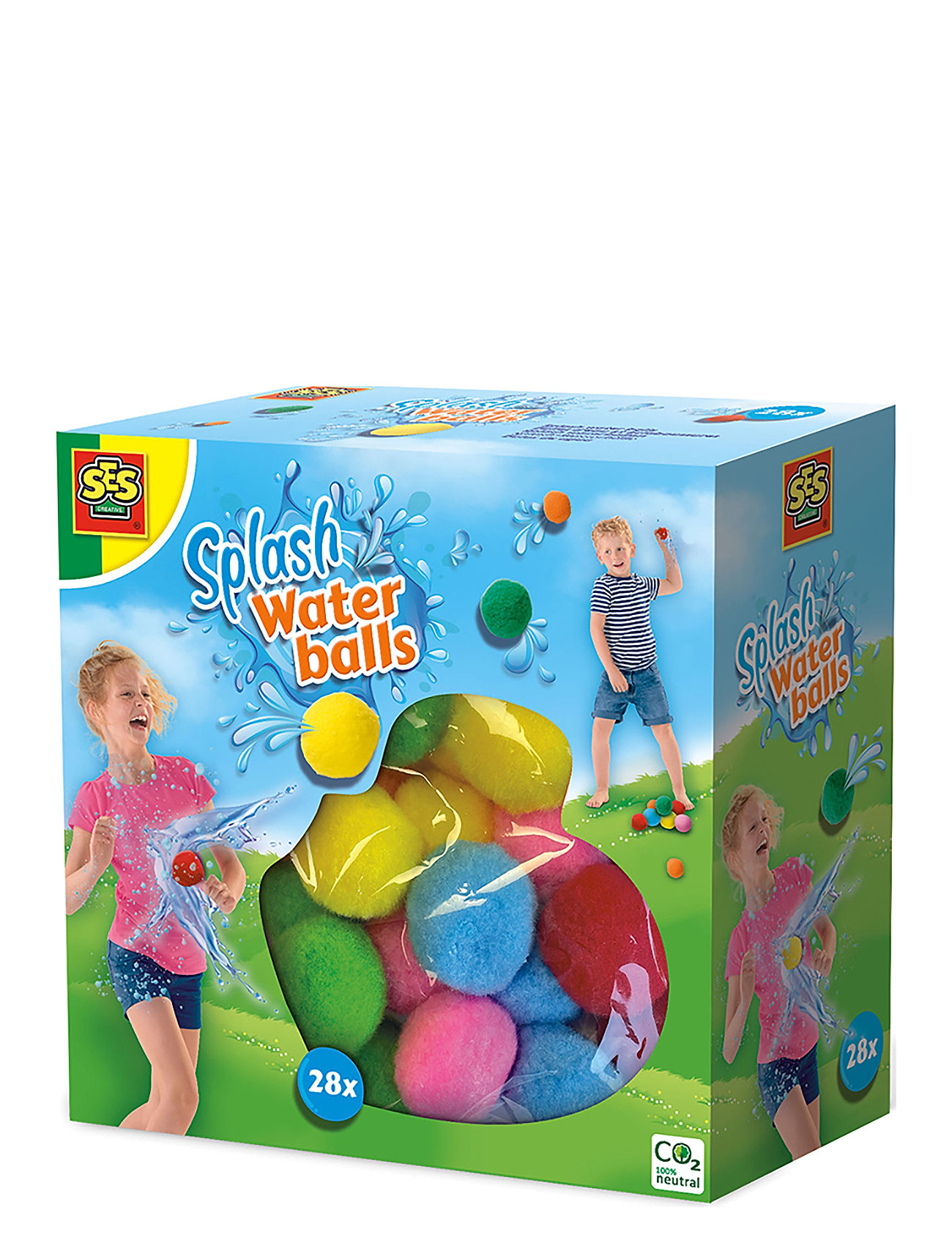 Splash Water Balls Toys Bath & Water Toys Water Toys Other Water Toys Multi/patterned SES Creative
