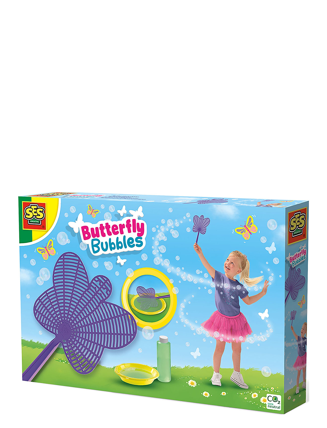 SES CREATIVE Bubbles - Butterfly Lila - One Size - Kinder