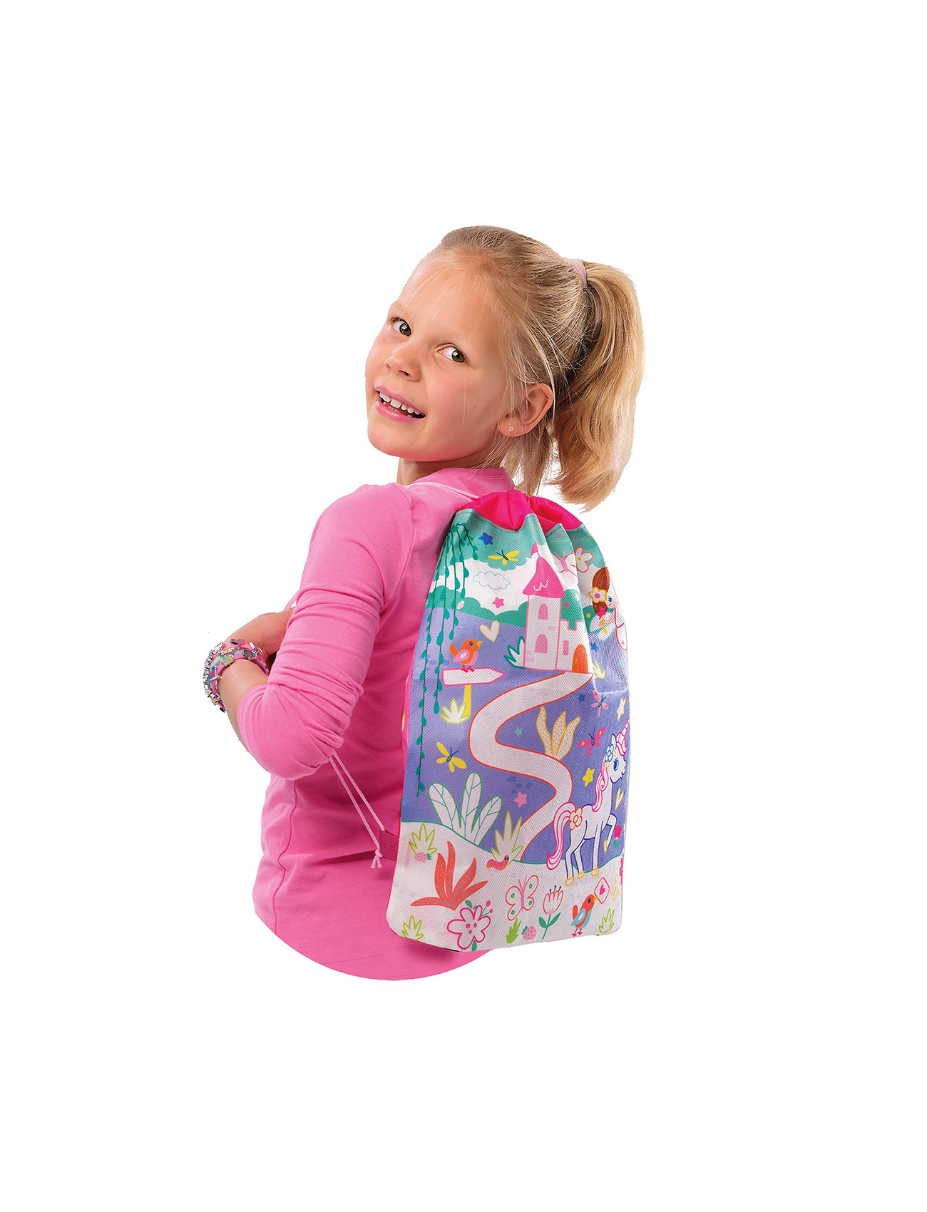 SES Creative Activity Travel Bag - 5 Activities, One Size, Multi/patterned, Håndværk > Håndværkssæt, Børn