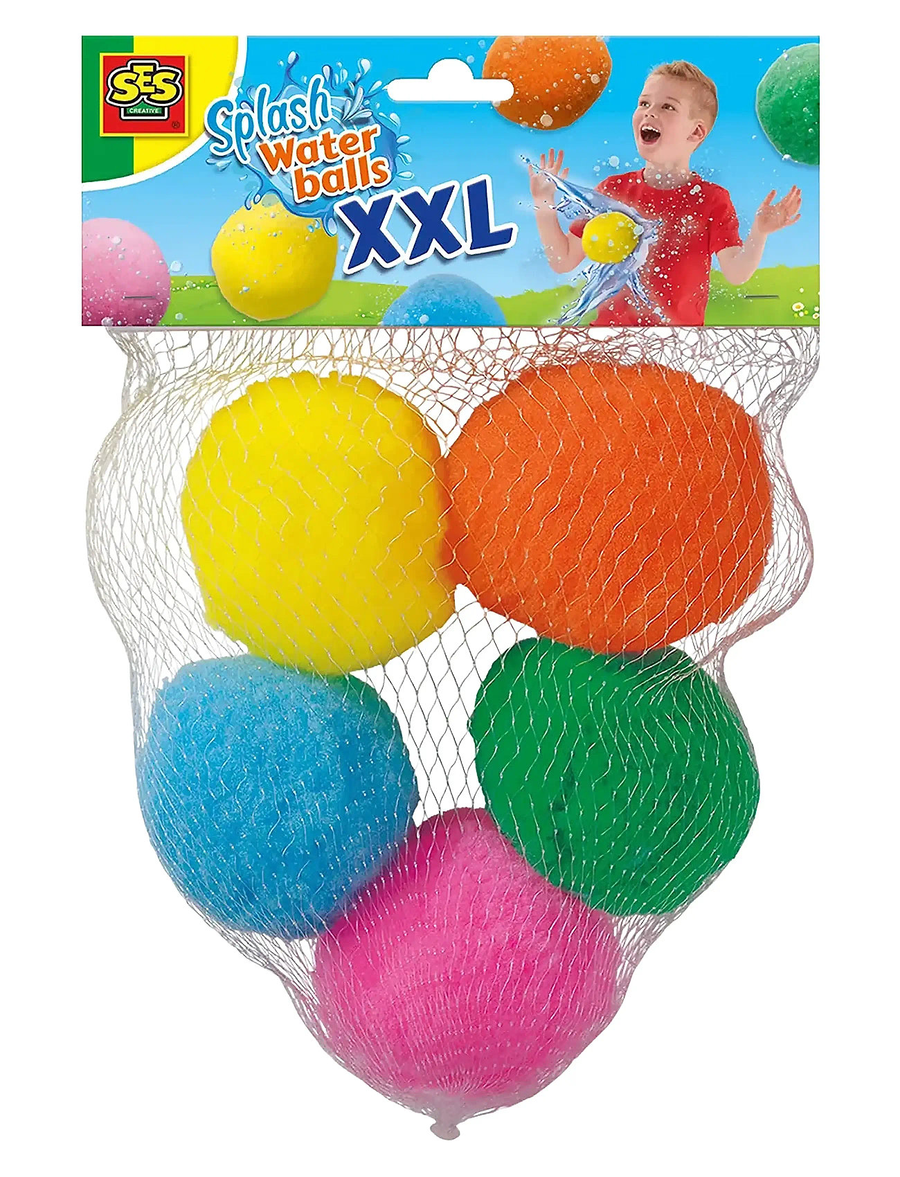 SES CREATIVE Splash Water Balls XXL Patterned - One Size - Kinder