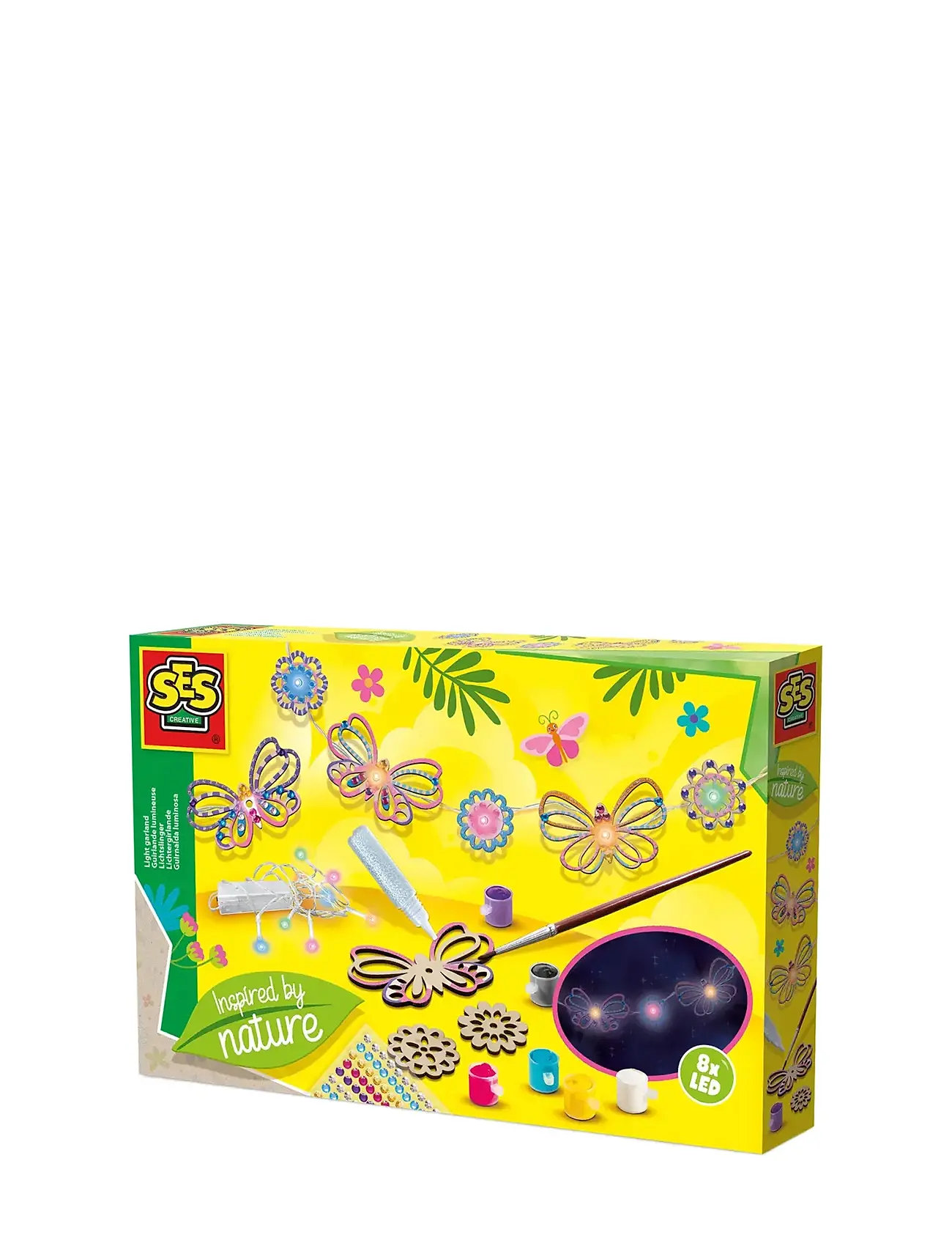 Light Garland - Inspired By Nature Toys Creativity Drawing & Crafts Craft Craft Sets Multi/patterned SES Creative