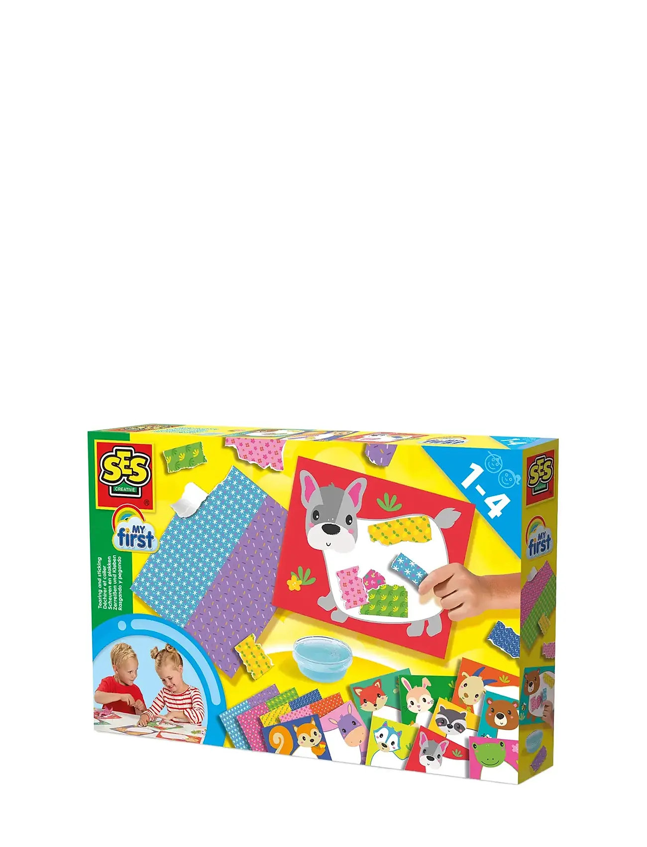 My First - Tear & Sticking Toys Creativity Drawing & Crafts Craft Craft Sets Multi/patterned SES Creative
