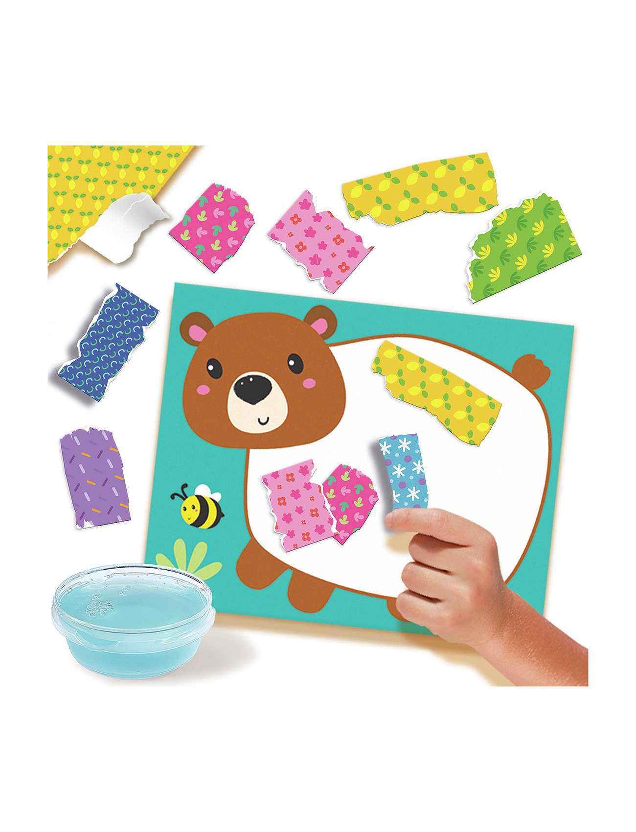 SES Creative My First - Tear & Sticking, One Size, Multi/patterned, Håndværk > Håndværkssæt, Børn