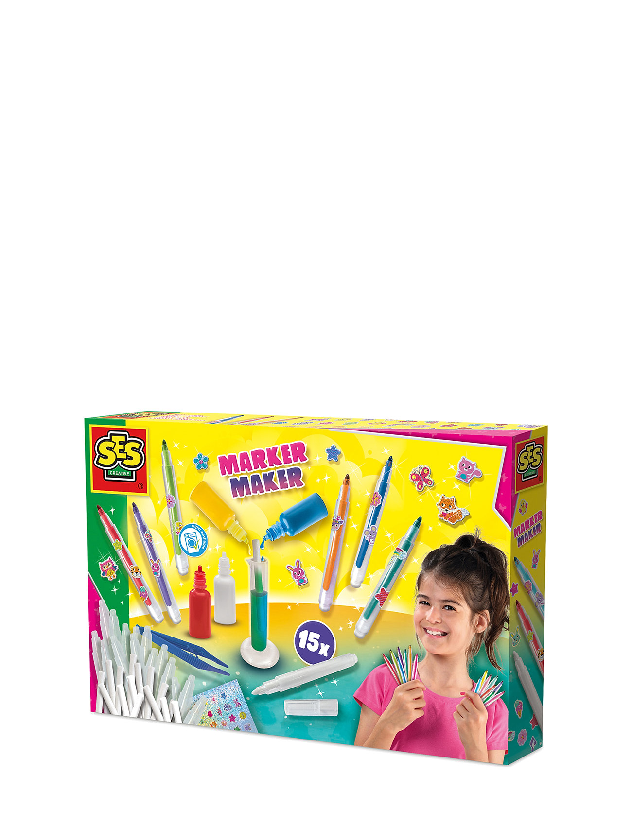 Marker Maker 15 Colours Toys Creativity Drawing & Crafts Craft Craft Sets Multi/patterned SES Creative