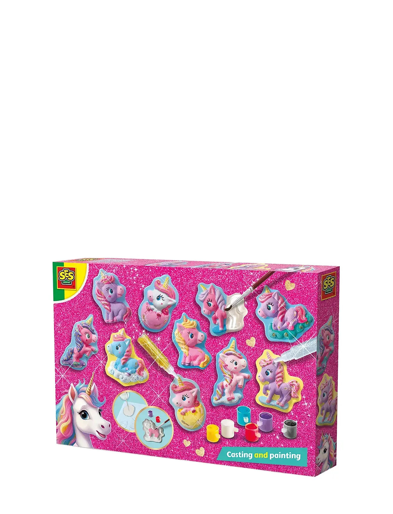 Casting & Painting - Baby Unicorns Toys Creativity Drawing & Crafts Craft Craft Sets Multi/patterned SES Creative